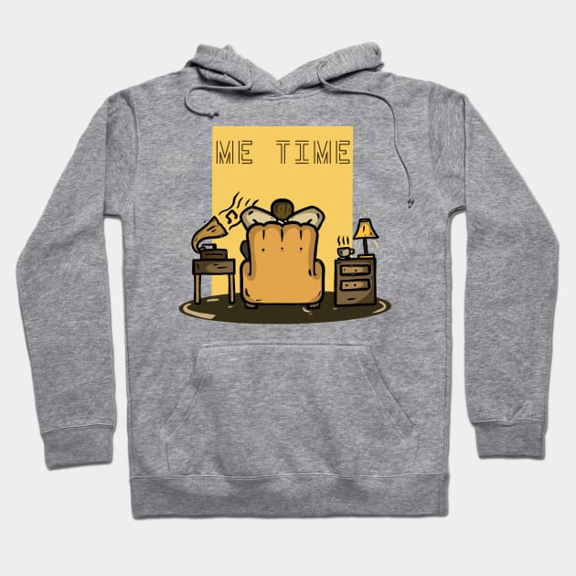 Me quality time Hoodie by RiyanRizqi